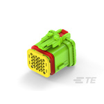 TE Connectivity, NTSEAL Automotive Connector Socket 20 Way, Solder Termination