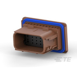 TE Connectivity, AMPSEAL 16 Automotive Connector Socket 16 Way