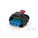 TE Connectivity, AMP MPC 2.8 Automotive Connector Socket 3 Way, Cable Termination