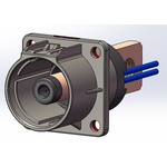 Amphenol Industrial, PowerLok Receptacle EV Connector