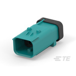 TE Connectivity, AMPSEAL 16 Connector Housing Plug 4 Way, Crimp Termination