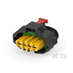 TE Connectivity, AMP MPC 2.8 Automotive Connector Socket 4 Way, Cable Termination