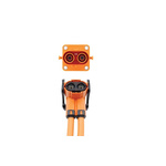 Amphenol Industrial, HVSL Plug Connector with HVIL Electric vehicle connector Socket, 430A