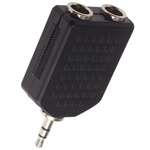 RS PRO AV Adapter, Female 1/4 in Stereo to Male 3.5 mm Stereo