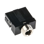 RS PRO Jack Connector 3.5 mm PCB Mount Stereo Socket, 3Pole 500mA