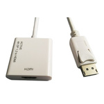 Roline AV Adapter, Male DisplayPort to Female HDMI