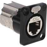 Neutrik, etherCON CAT6A D shape Connector for use with etherCON Connectors