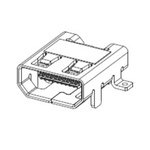 Molex Type D 19 Way Male Right Angle HDMI Connector 30 V