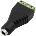 RS PRO Jack Connector Cable Mount Jack Adapter Socket, 4Pole 5A