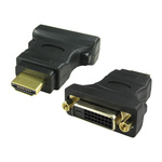 RS PRO AV Adapter, Male HDMI to Female DVI-D