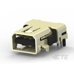 TE Connectivity 20 Way Female Right Angle HDMI Connector 40 V ac