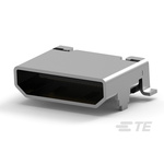 TE Connectivity Miniature 19 Way Female Right Angle HDMI Connector