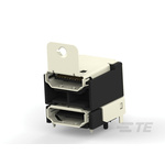 TE Connectivity Standard 38 Way Female Right Angle HDMI Connector