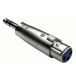 RS PRO AV Adapter, Male 1/4 in Stereo to Female XLR