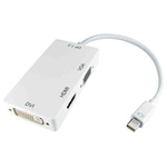 RS PRO HDMI Adapter, Female HDMI, DVI, VGA to Male Mini DisplayPort