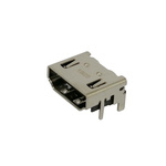 Molex Type A 19 Way Female Right Angle HDMI Connector 40 V