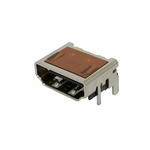 Molex Type A 19 Way Female Vertical HDMI Connector 40 V