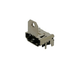Molex Type A 19 Way Female Vertical HDMI Connector 40 V