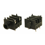 RS PRO Jack Connector 6.35 mm PCB Mount Mono Socket 5A