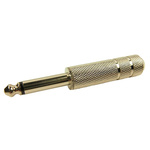 RS PRO Jack Plug 6.35 mm Cable Mount Mono jack plug Plug