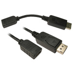RS PRO HDMI Adapter, Male DisplayPort to Female HDMI