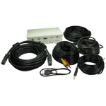 RS PRO 7 Way Female Audio & Video Faceplate