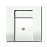 ABB 1 Way RJ11, RJ45 Faceplate