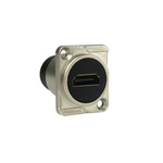 Amphenol Audio Type D 1 Way Female HDMI Connector 1.5 kV dc
