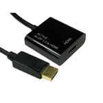 AV Adapter, Male DisplayPort to Female HDMI