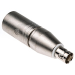 Neutrik AV Adapter, Male XLR to Female BNC