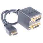 RS PRO AV Adapter, Male HDMI to Female DVI-D