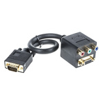 RS PRO AV Adapter, Male VGA to Female Phono, VGA