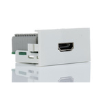 RS PRO Single Gang 1 Way Female HDMI Faceplate