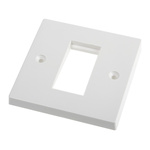 RS PRO Single Gang 1 Way Faceplate