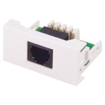 RS PRO Single Gang 1 Way Female RJ11 Faceplate