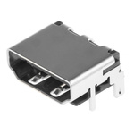 Wurth Elektronik Standard 19 Way Female Right Angle HDMI Connector 40 V dc