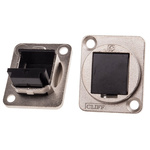 RS PRO Panel Blanking Plate for use with XLR Feedthrough Data Connector