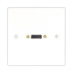 RS PRO Single Gang 1 Way Female HDMI Faceplate