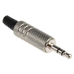 RS PRO Jack Connector 3.5 mm Cable Mount Stereo Plug