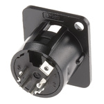 RS PRO Panel Mount XLR Connector, Male, 5 Way