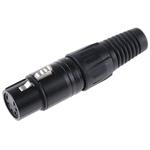 RS PRO Cable Mount XLR Connector, Female, 5 Way