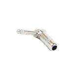 Switchcraft Jack Connector 6.35 mm Cable Mount Stereo Plug, 3Pole