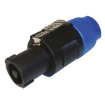 RS PRO Panel Mount Speaker Terminal Socket, 4 Way, 20A, Solder Termination