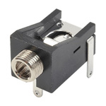 CUI Jack Connector 3.5 mm Through Hole Jack Connector Socket