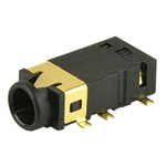 CUI Jack Connector 3.5 mm Surface Mount Jack Connector Socket
