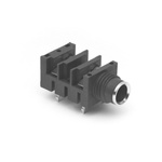 Amphenol Audio Jack Connector 1/4 in Chassis Mount Phone Jack Socket 10A