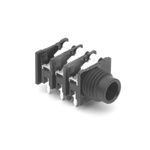 Amphenol Audio Jack Connector 1/4 in Chassis Mount Phone Jack Socket 10A