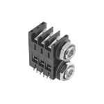 Amphenol Audio Jack Connector 1/4 in PCB Phone Jack Socket 10A