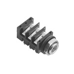 Amphenol Audio Jack Connector 1/4 in PCB Phone Jack Socket 10A