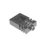 Amphenol Audio Jack Connector 1/4 in PCB Phone Jack Socket 10A